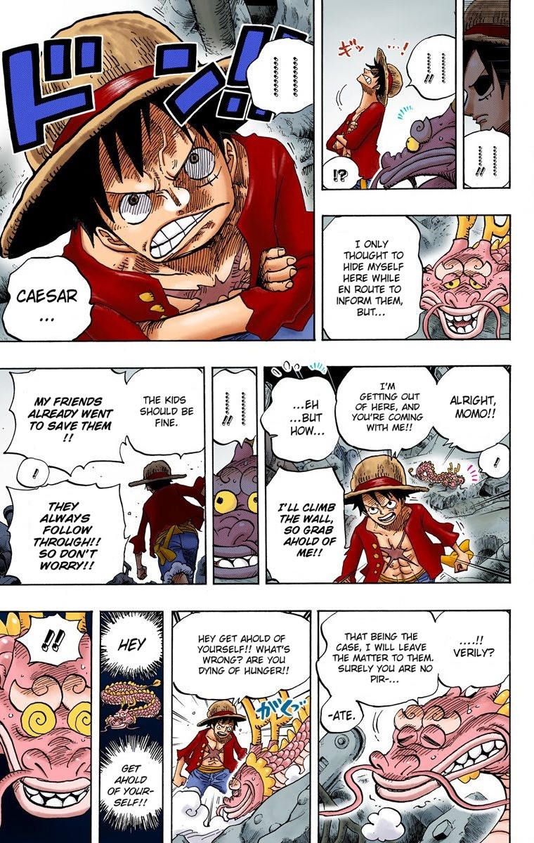 One Piece Digital Colored Chapter 685 image 13